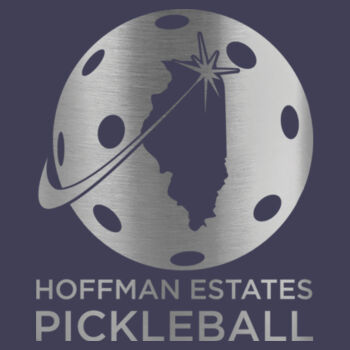 Hoffman Estates Pickleball Club 32 oz Water Bottle Design