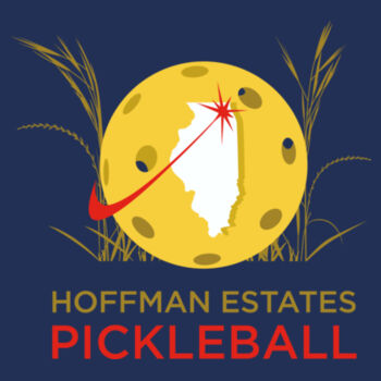 Hoffman Estates Pickleball Club Ladies Leggings Design