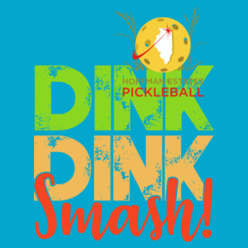 Dink Dink Smash UPF 50 Short Sleeve Youth Performance Tee Design