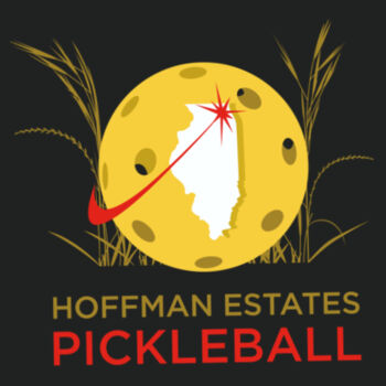 Hoffman Estates Pickleball Club Ladies Shorts Design