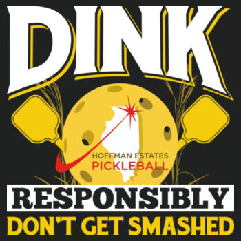 Dink Responsibly Ladies Performance Tee Design
