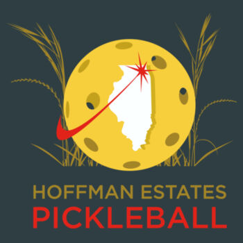 Pickleball Hoodie Sweatshirt with Full Front Logo Design