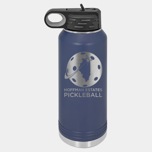 Hoffman Estates Pickleball Club 32 oz Water Bottle Thumbnail