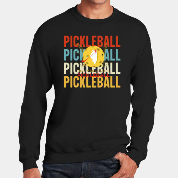 Pickleball Crew Neck Sweatshirt Thumbnail
