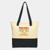 Colorblock Cotton Tote Thumbnail